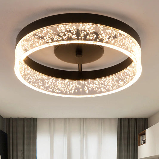 Looper 11.65" Dimmable LED Flush Mount