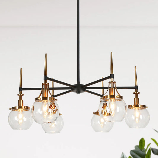 Looper 6 - Light Dimmable Chandelier