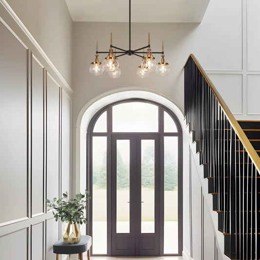 Looper 6 - Light Dimmable Chandelier